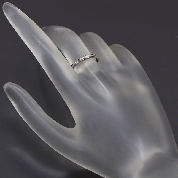 Cartier カルティエ Pt950 リング バンド 45号 カルティエ pt950 