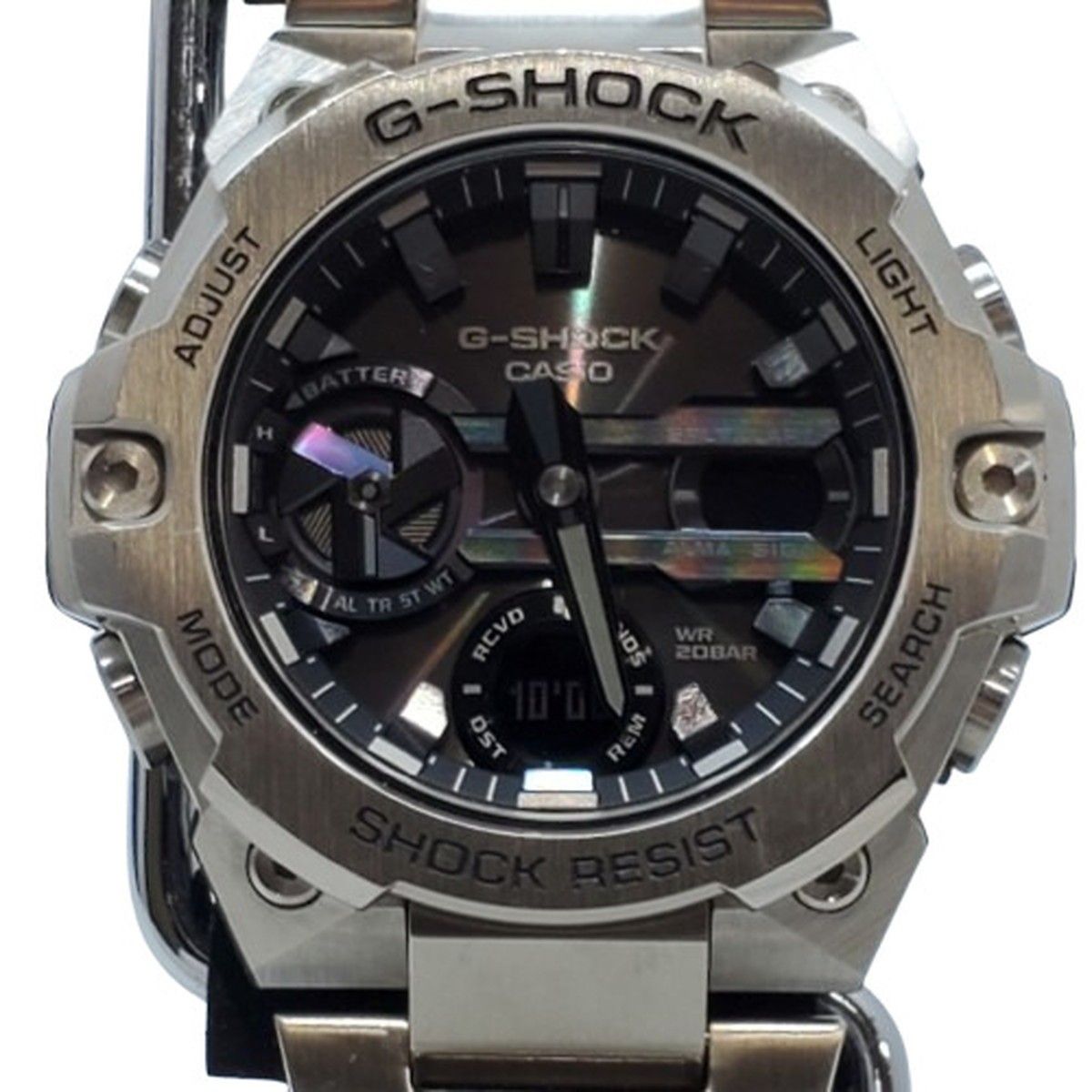 G-SHOCK ジーショック GST-B400D-1A G-STEEL Gスチール タフソーラー Bluetooth搭載 LEDライト アナデジ 2021年5月発売