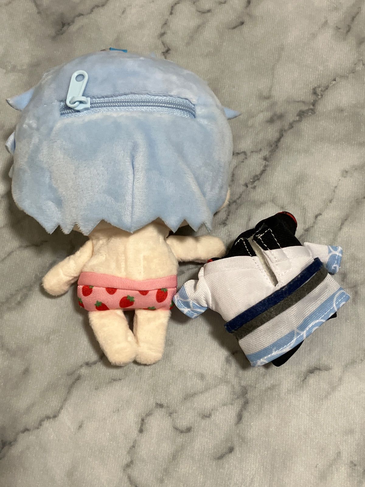 銀魂 おきがえぬいぐるみポーチ 銀時 銀魂 銀さんの衣装を着せ替え!「おきがえぬいぐるみミニ」9月