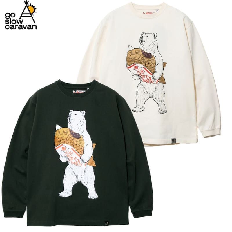 新品 ゴースローキャラバン go slow caravan 長袖 Tシャツ ティー 