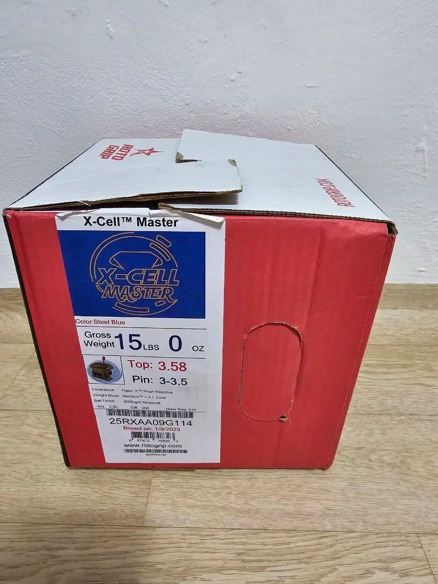 ROTOGRIP X-Cell Master ボーリングボール スチールブルー