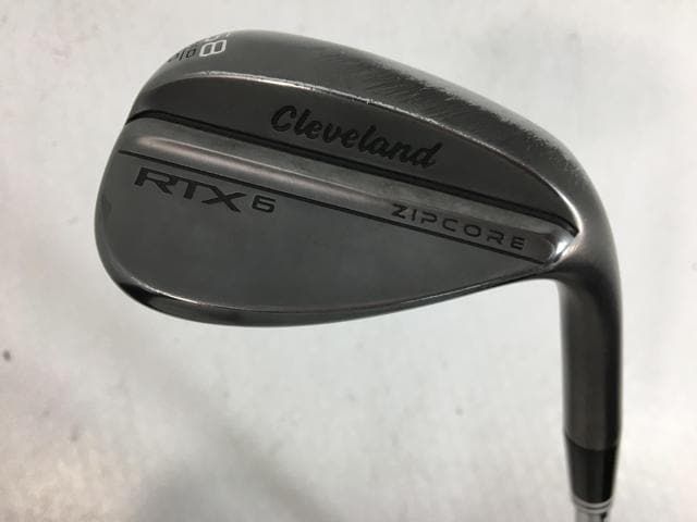 【中古ゴルフクラブ】クリーブランド RTX-6 ZIPCORE ブラックサテン ウェッジ 58.10 MID 2023 D/G SW【14日間返品OK】