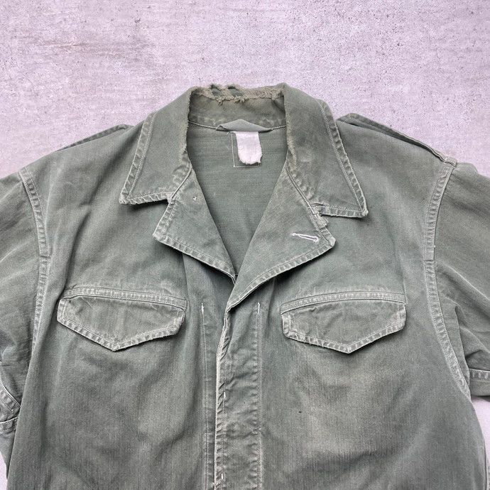 50年代 フランス軍 M-47 フィールドジャケット 後期型 HBT ユーロ  