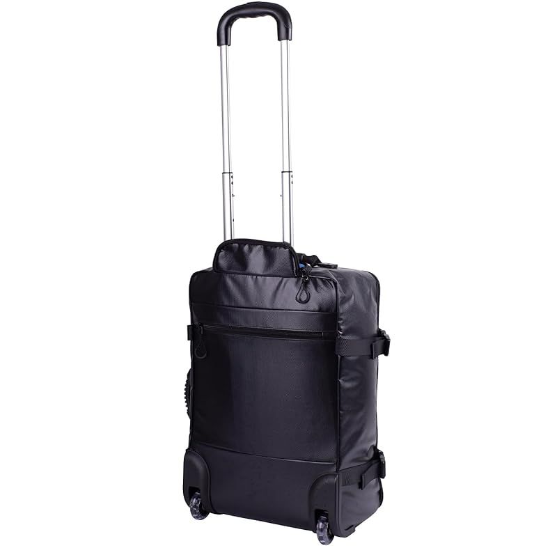 ヒデオワカマツ ドルフィン スーツケース ソフトキャリーケース 機内持ち込み 軽量 ジッパー TSAロック 30 L 85-17491 ブラック