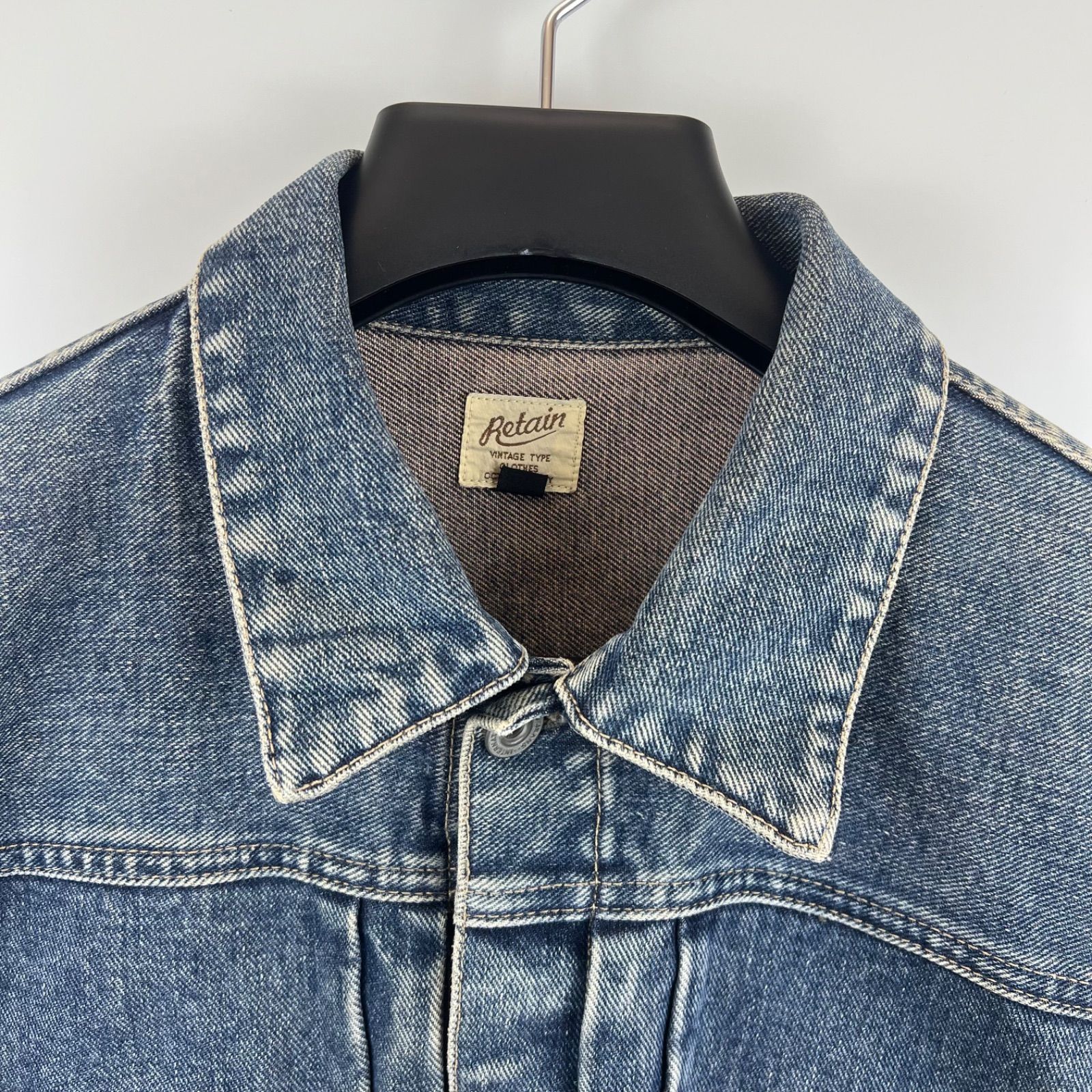 【Y2K】OCTOPUS ARMY 00s military JP street Retain OCTOPUS ARMY 00s type-2nd denim jacket 38 オクトパス