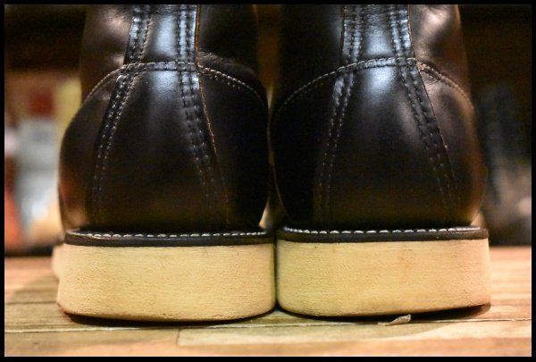 美品•08年•5E レッドウィング8179 ブラッククローム レッドウィング8179 US9.5E ブラッククローム 9.5EE DEAD 羽タグ