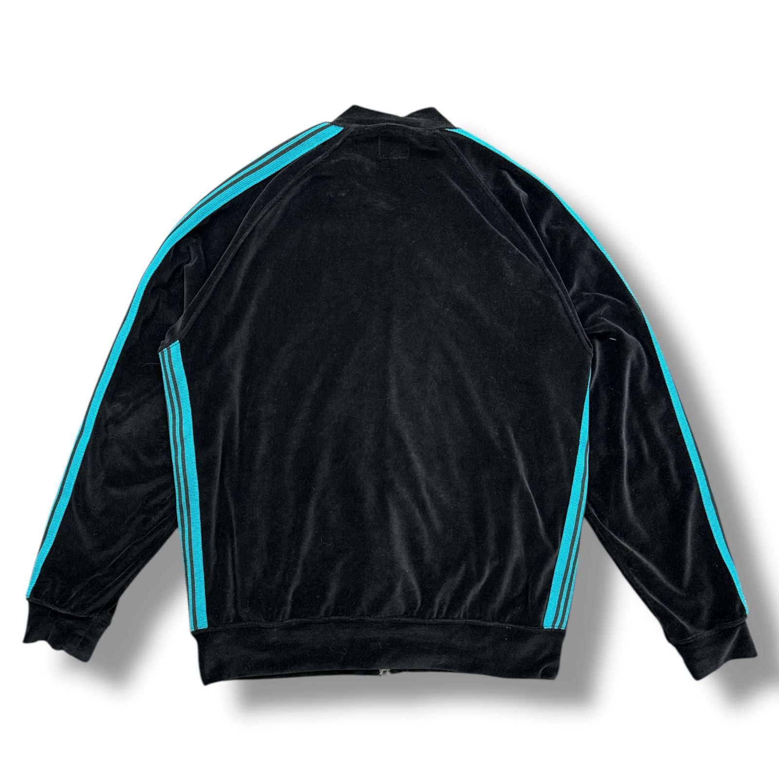 needles 24aw ベロア　R.C トラックジャケット　ブルー　XL 40%OFF セール ニードルズ NEEDLES ベロア トラックジャケット
