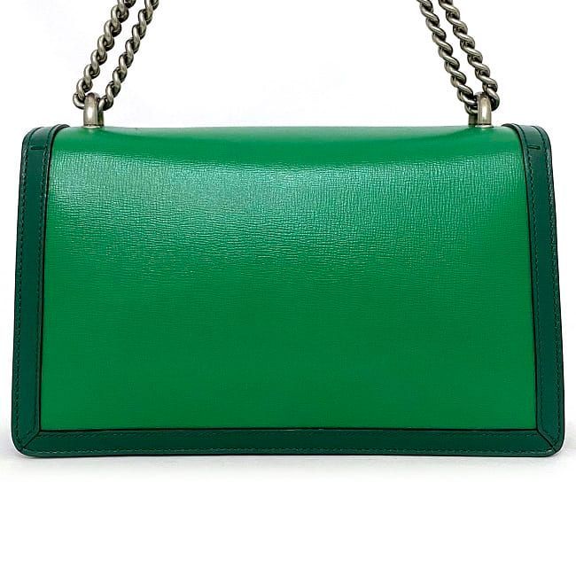 グッチ GUCCI ディオニュソス チェーン ケース レザー グリーン GUCCI/グッチ】 ディオニュソス チェーンウォレット 574930 財布