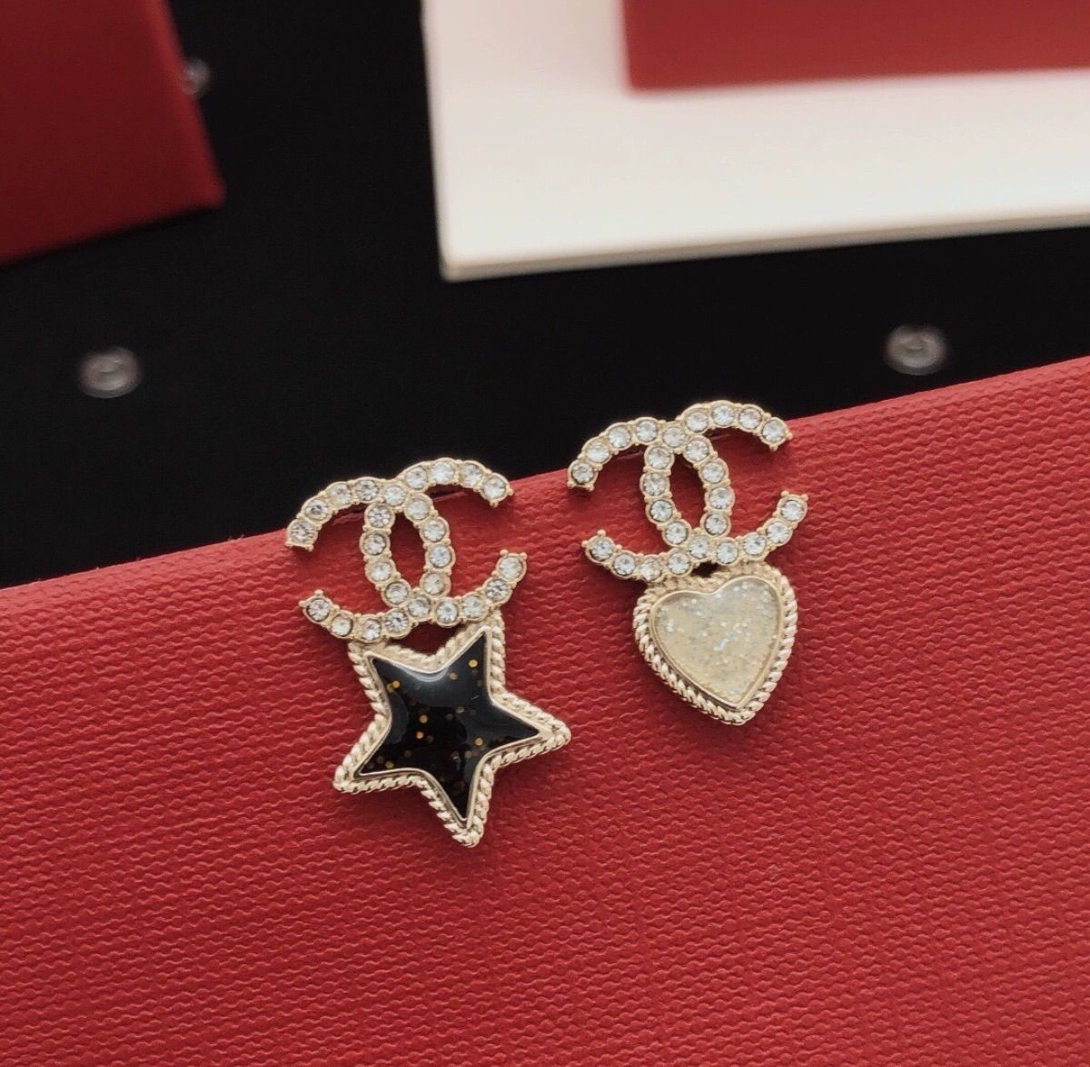 CHANEL シャネル ピアス スター ハートヴィンテージ