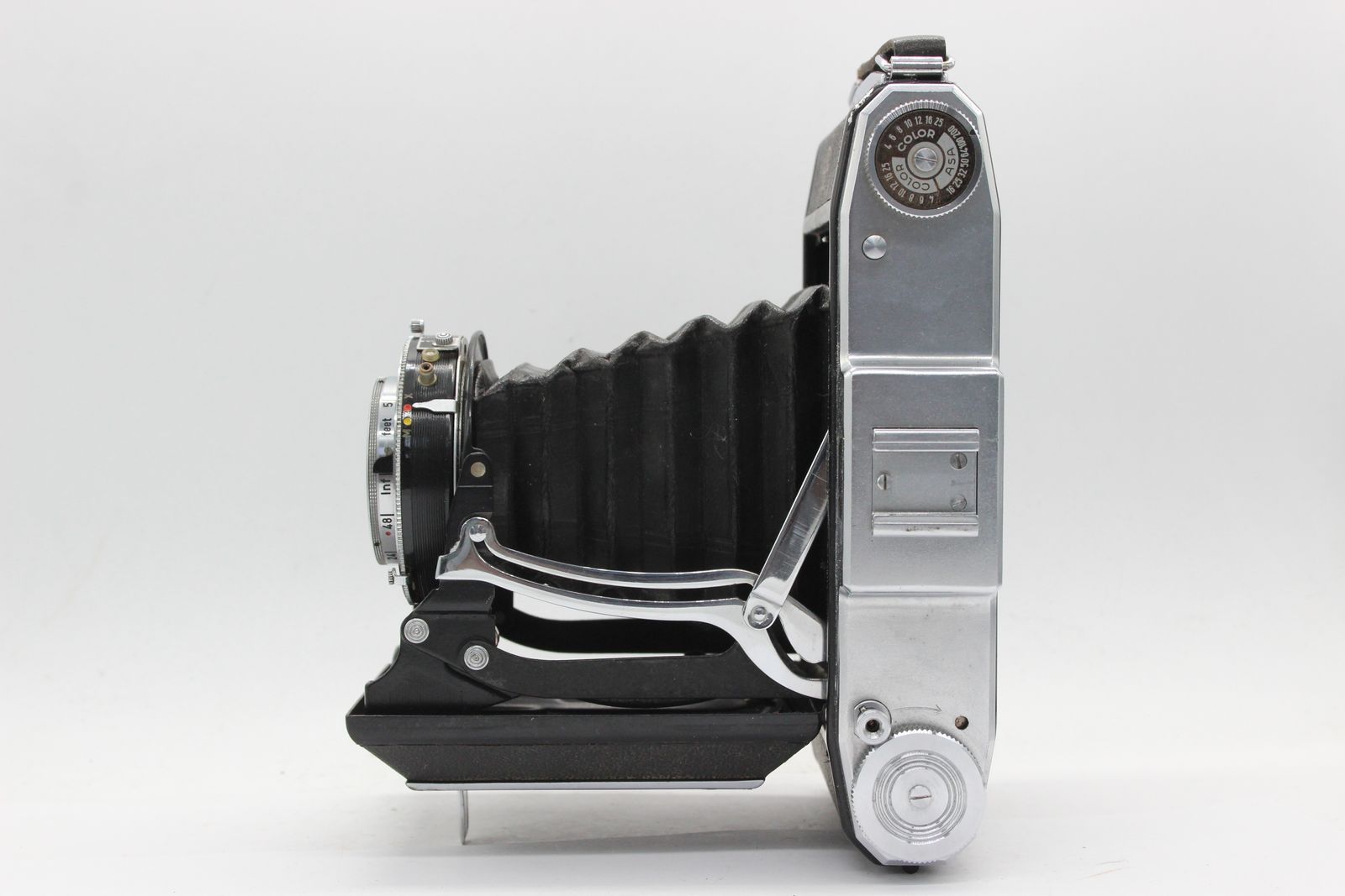 【返品保証】 ツァイスイコン Zeiss Ikon IKONTA Novar-Anastigmat 105mm F4.5 蛇腹カメラ  s6019