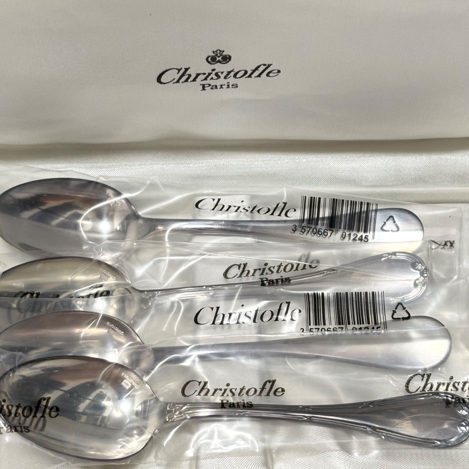 【値下げ相談可能】Christofle スプーン 6本セット 未使用 値下げ相談可能】Christofle スプーン 6本セット 未使用 Christofle