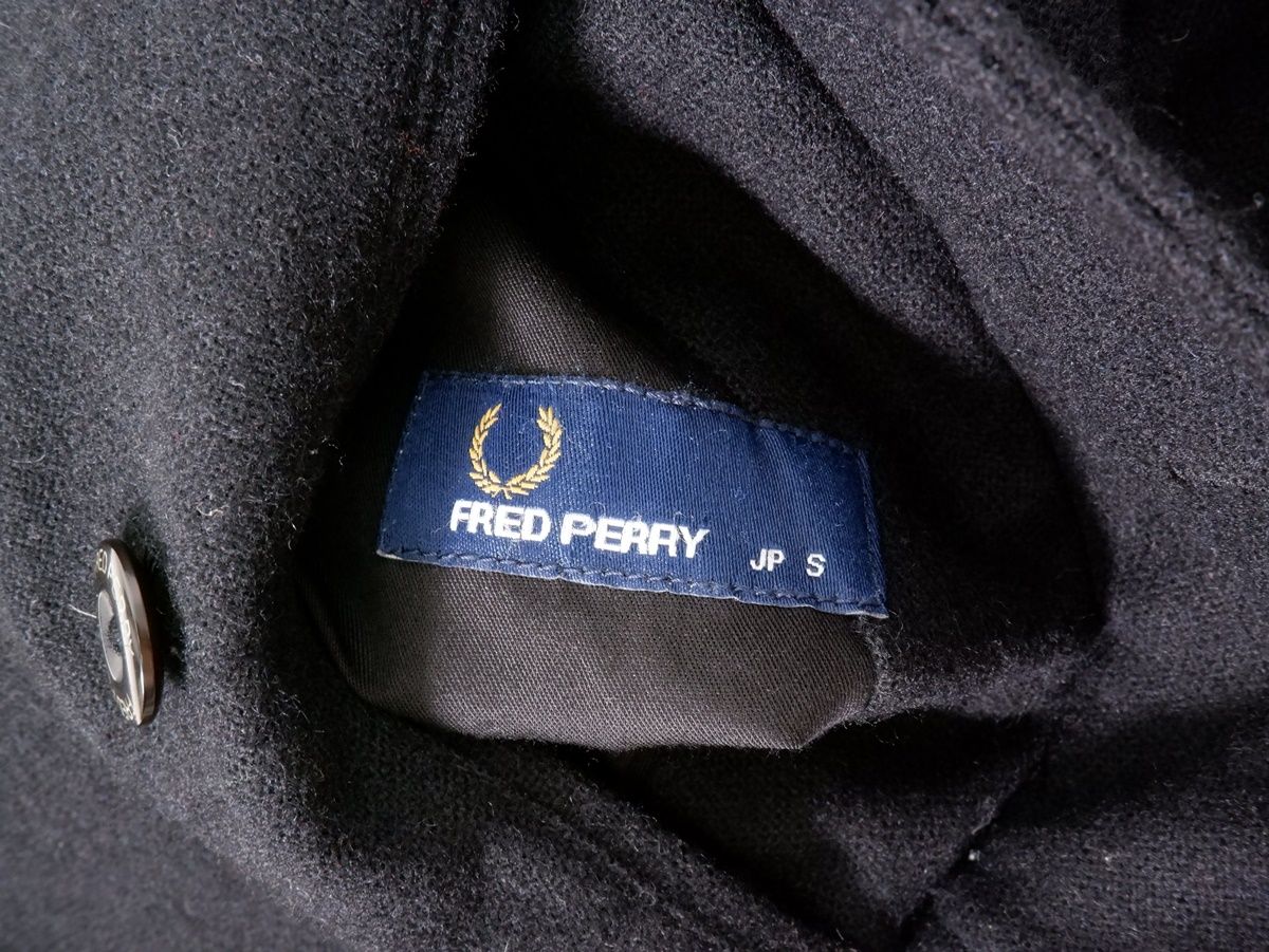 極美品✨ フレッドペリー ユニオンジャック リバーシブル ハリントンマックコート FRED PERRY/フレッドペリー リバーシブル ユニオンジャック