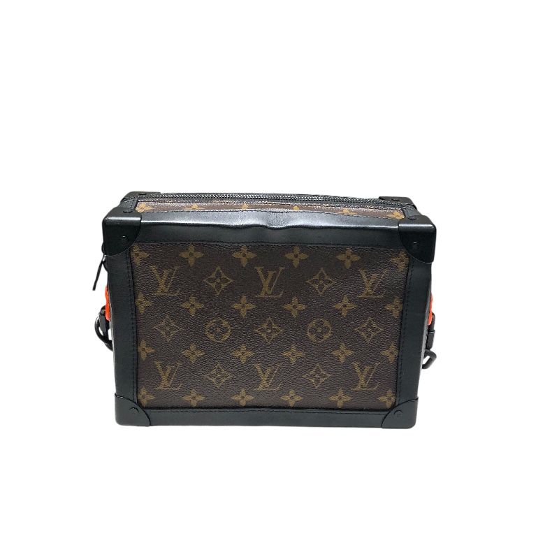 ルイ ヴィトン LOUIS VUITTON ソフト トランク M44427 ブラック モノグラム ソーラーレイ メンズ ショルダーバッグ