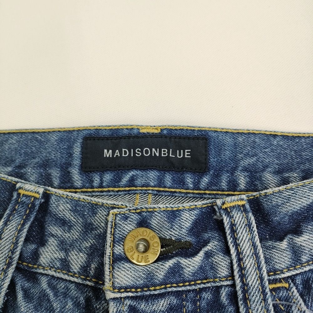 MADISONBLUE CRASHED SAROUEL PANTS DENIM 定価53900円 MB224