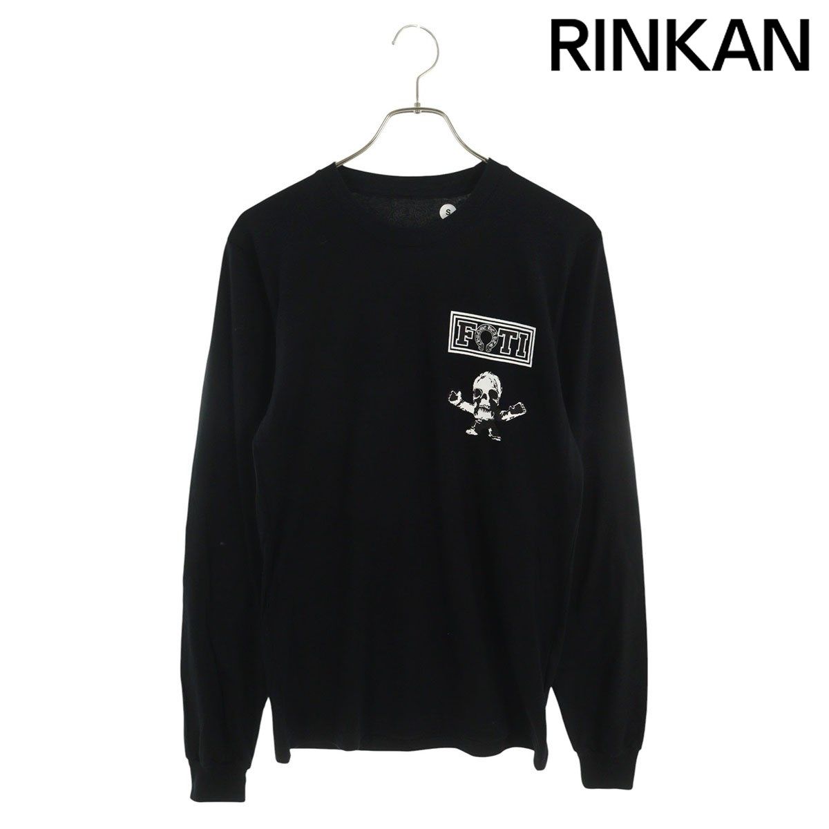 クロムハーツ CH L/S /1 ネックロゴプリント長袖カットソー メンズ XL