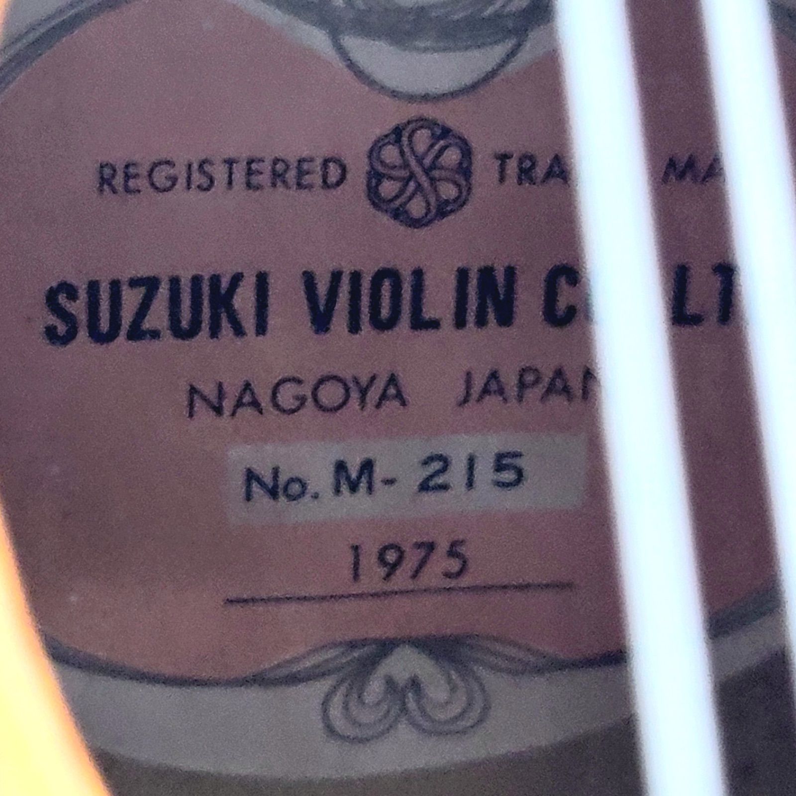 美品】SUZUKI マンドリン M-215 1975年型 - メルカリ