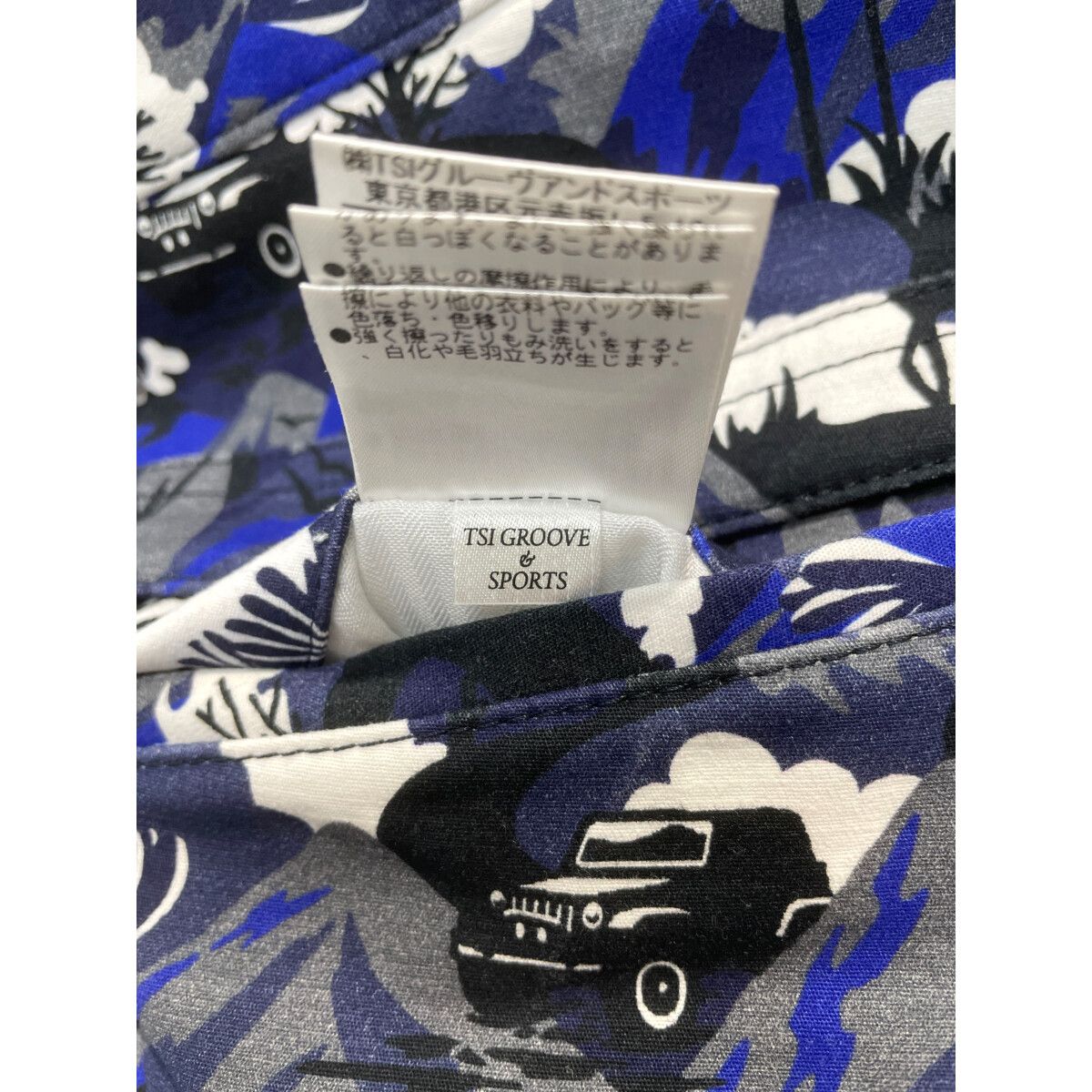 JACK BUNNY!! - coco 中古 ジャックバニー Jack Bunny!! メンズ パンツ 4(M) 青系 総柄 中古 メンズ ジャックバニー Jack Bunny!! パンツ 4(M) 青系 総