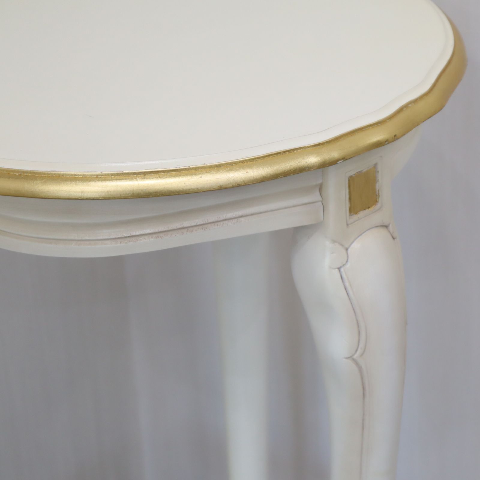 イタリア製 フラワースタンド 花台 コンソール 白家具 45cm イタリア製 フラワースタンド 花台 コンソール 白家具 45cm