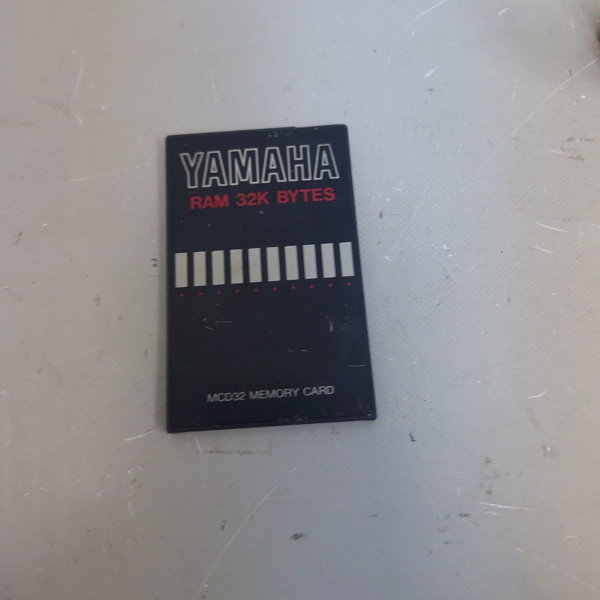動作品 YAMAHA MCD32 MEMORY CARD RAM 32K BYTE 本体のみ メモリーカード ヤマハ z-2240