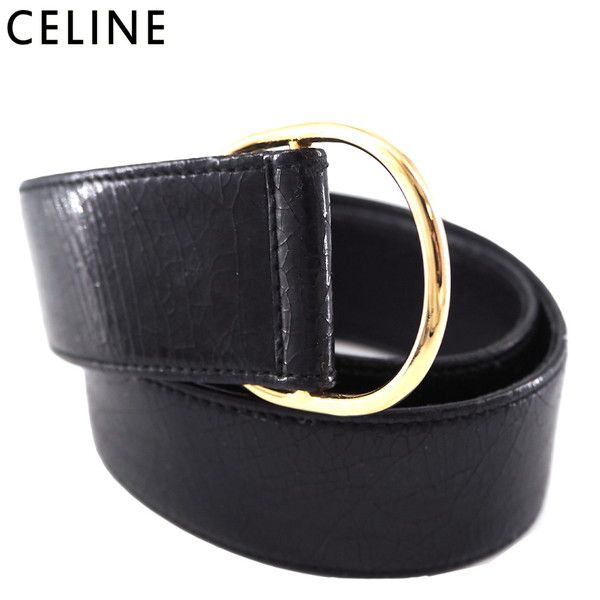 CELNE ベルト ブラック セリーヌ CELINE ベルト ブラック レディース 中古 - メルカリ