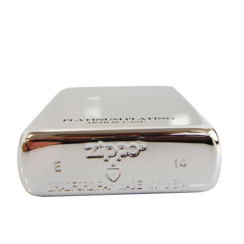 品質保証 ！ zippo platinam plating ジッポー アーマーモデルプラチナコーティングANMIX 16-plat