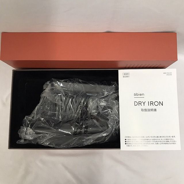 【美品】abien ドライアイロン ブラック Makuakeにて衣類用アイロン「abien DRY IRON」の先行販売を開始