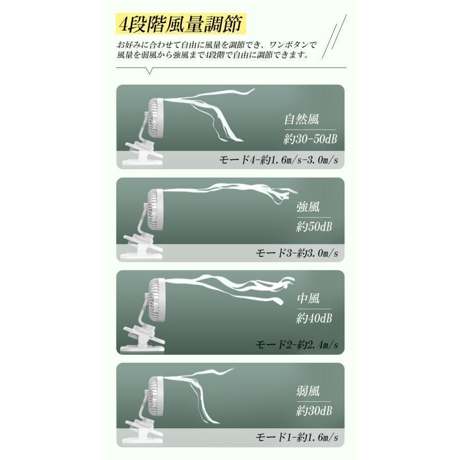 充電式 クリップファン