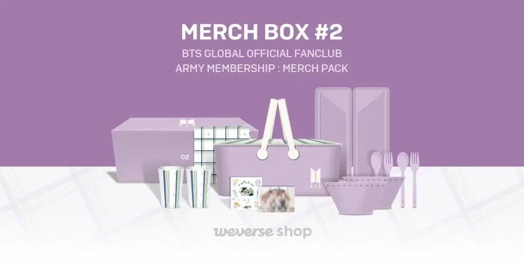 BTS BTS 防弾少年団 バンタン MERCH BOX マーチボックス MERCH BOX ＃ 2 フルセット FULL SET