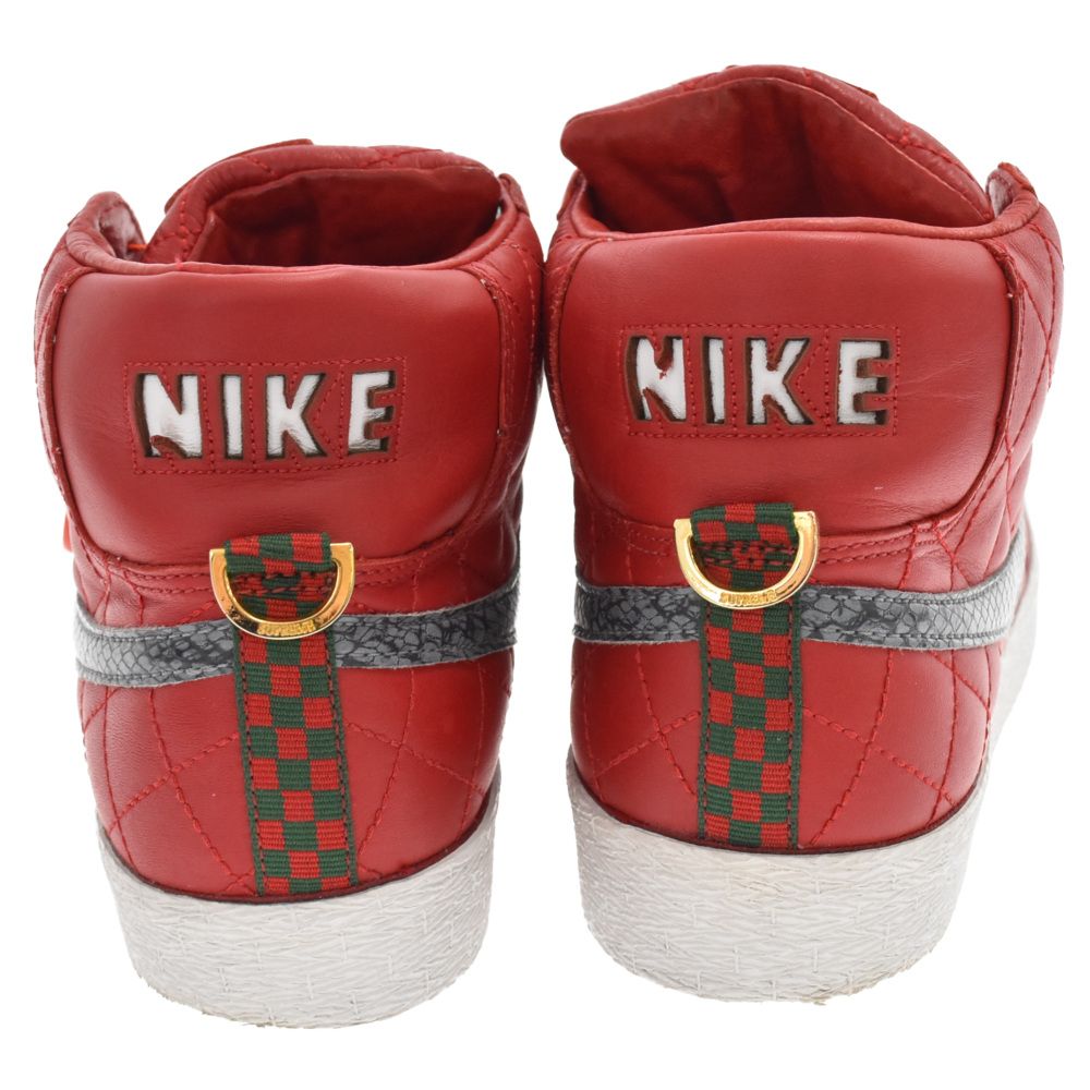 NIKE SB (ナイキエスビー) 2006年製 ×SUPREME BLAZER SB VARSITY RED 