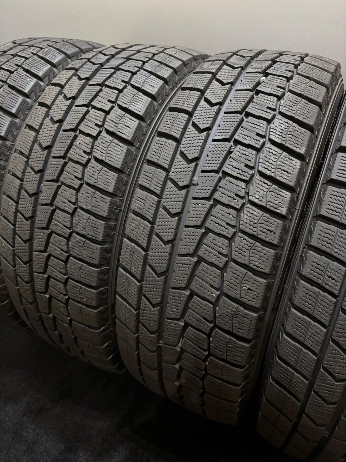 ☆215/60R16 DUNLOP/WINTER MAXX WM02 20年製 スタッドレス 4本