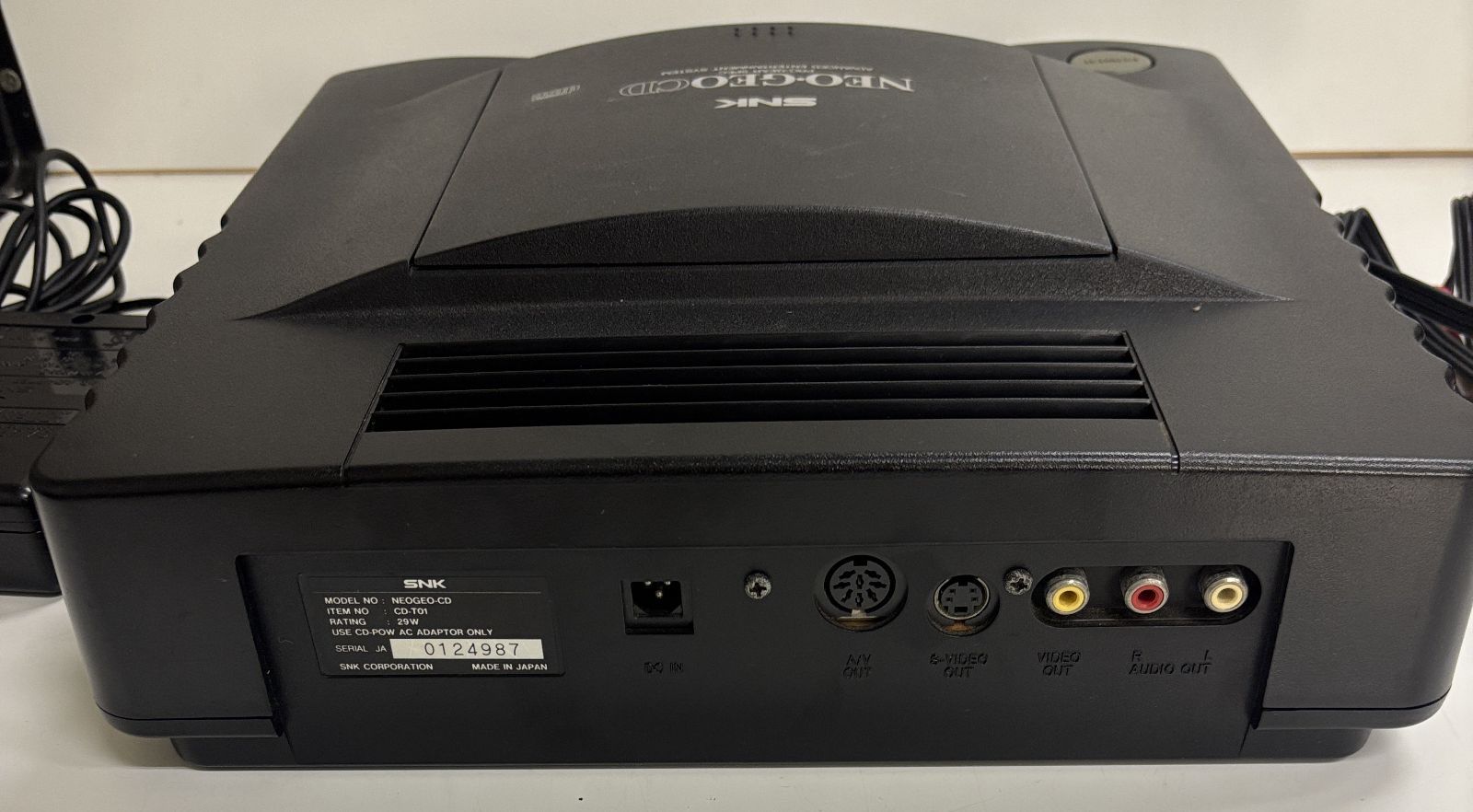 ネオジオCD ジャンク品 ネオジオ CD 本体のみ ジャンク品 - メルカリ