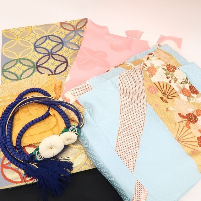 ❁tomihisa❁新品 5点セット 吉澤友禅 吾妻徳穂 着物 成人式”一式で 