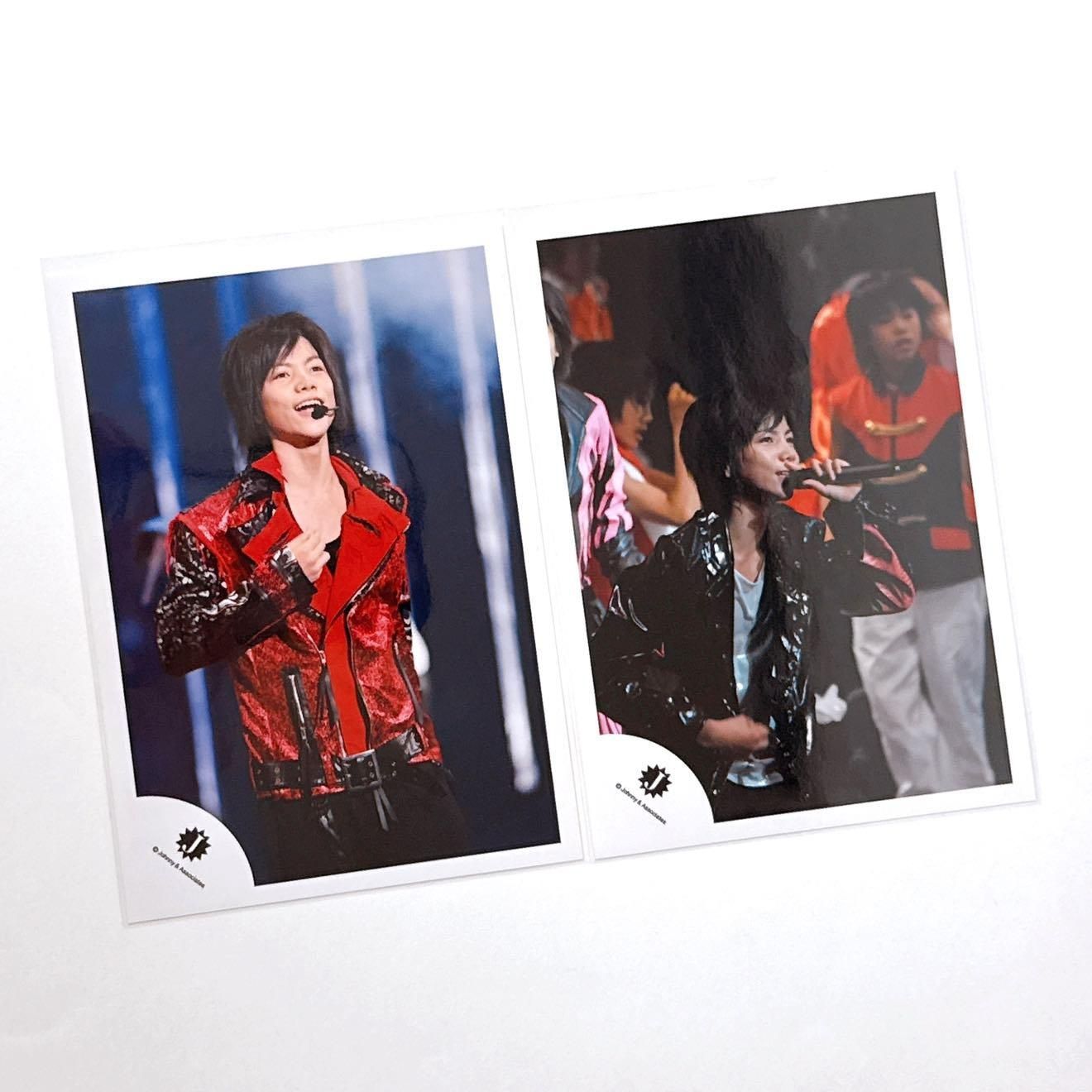 重岡大毅 公式写真 8枚【WS04】ジュニア Jr.時代 Jロゴ ライブ