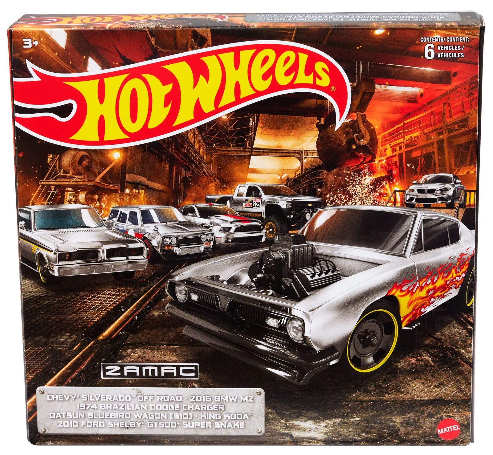 マルチパック ミニカー6台入り