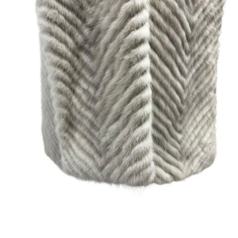 美品　Lupian Furs ミンクファー　リアルファー　11号　Lサイズ 極美品 ミンク リアルファーコート 毛皮 大きいサイズ L 11号 茶
