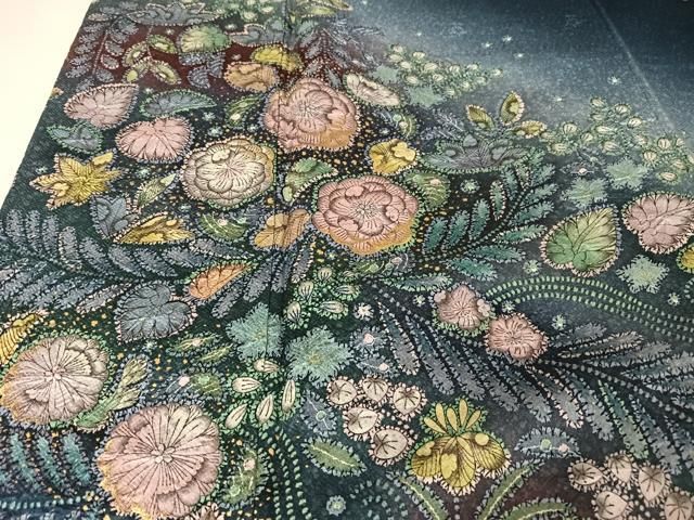 平和屋着物○訪問着 辻が花 暈し染め 金彩 正絹 逸品 AAAU0344np