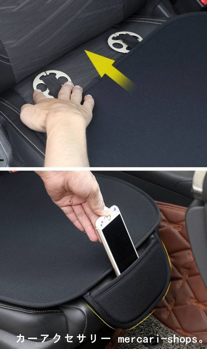 レクサス LEXUS シートカバーセット 前座席2枚+後部座席1枚 座布団 春夏用アクリル素材通気性 座面滑り止め シートクッション 汚れ防止 レクサス LEXUS 車用 シートカバーセット 前座席用2枚+後部座席用