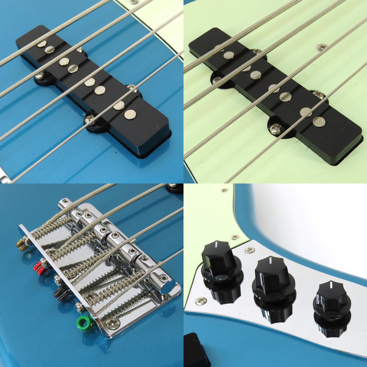 FERNANDES フェルナンデス RJB-380 ブルー ジャズベース エレキ