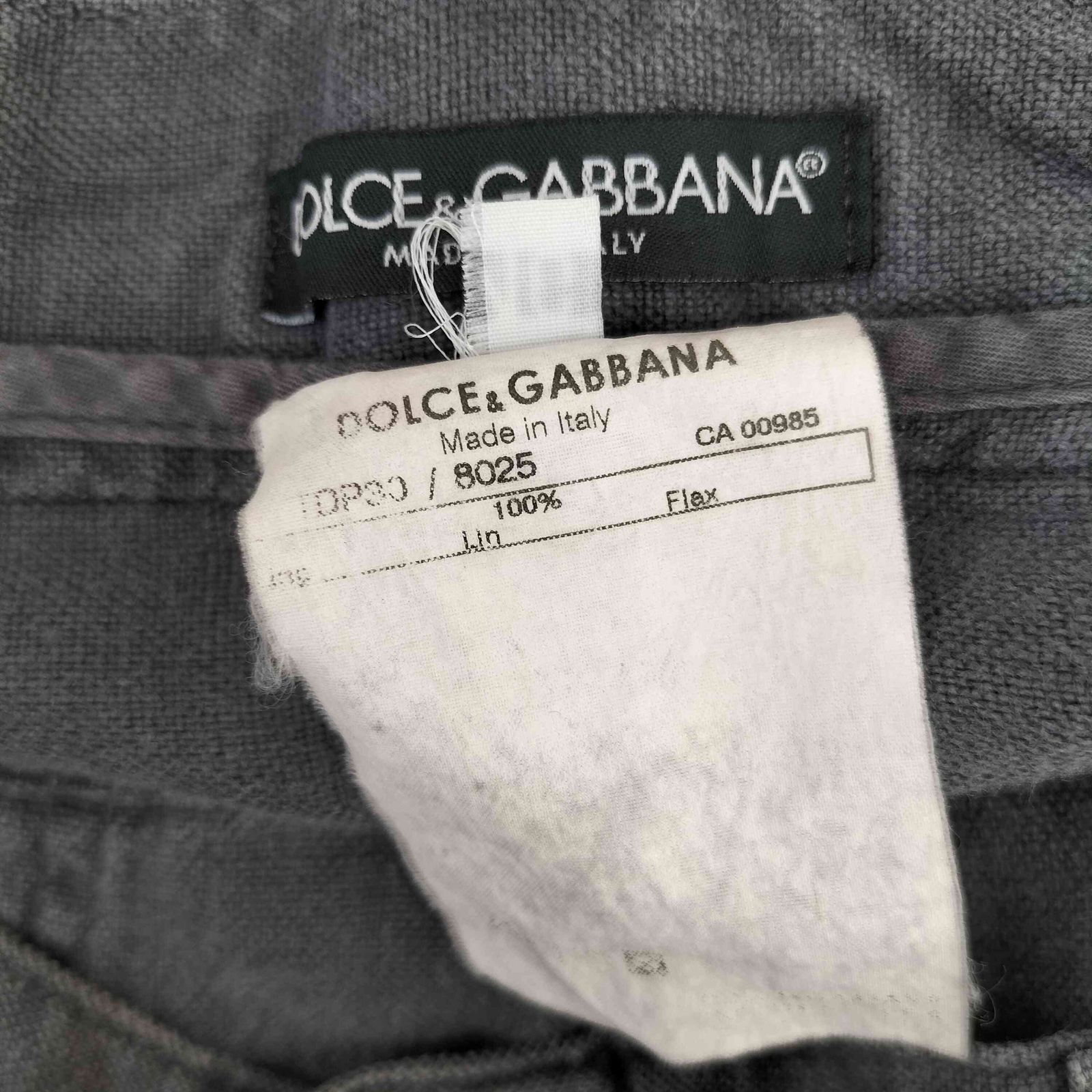 Dolce & Gabbana パンツ サイズ46 ブラック Dolce & Gabbana ブラックパンツ 46（DOLCE & GABBANA ドルチェ