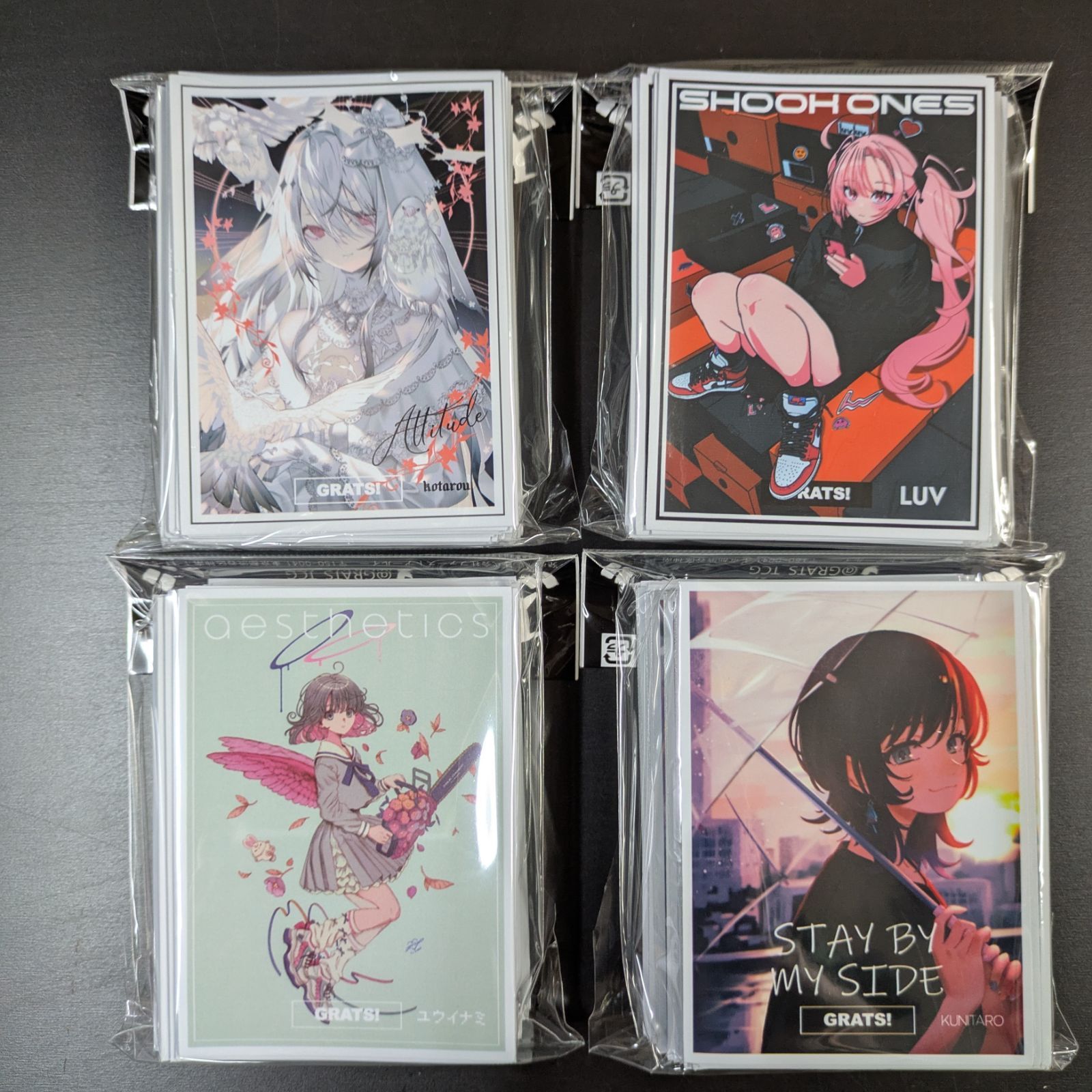 その他サービス | 福利厚生 新品未開封 GRATS! スリーブ クリエイターズ 4個セット - メルカリ サプライ・アクセサリ・グッズ