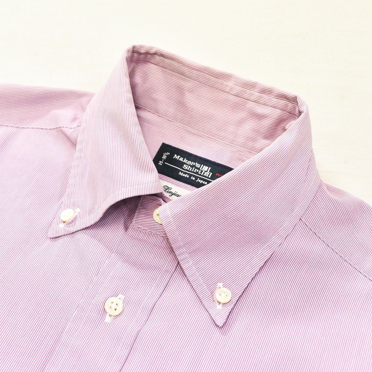 極美品】 【上質】 日本製 メーカーズシャツ鎌倉 Maker's Shirt