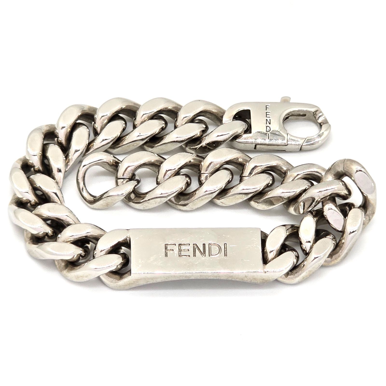 FENDI フェンディ チェーン ブレスレット エフイズフェンディ ゴールド 