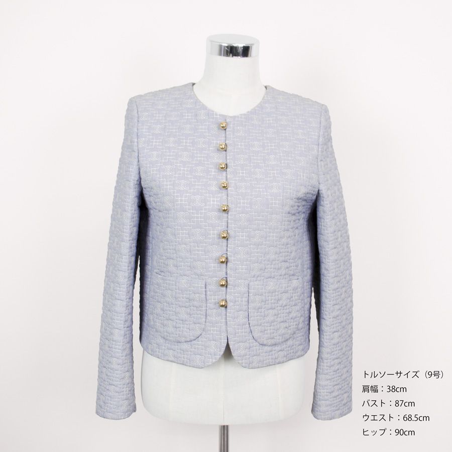 商品 セリーヌ CELINE 2V65S128X コットンノー ジャケット