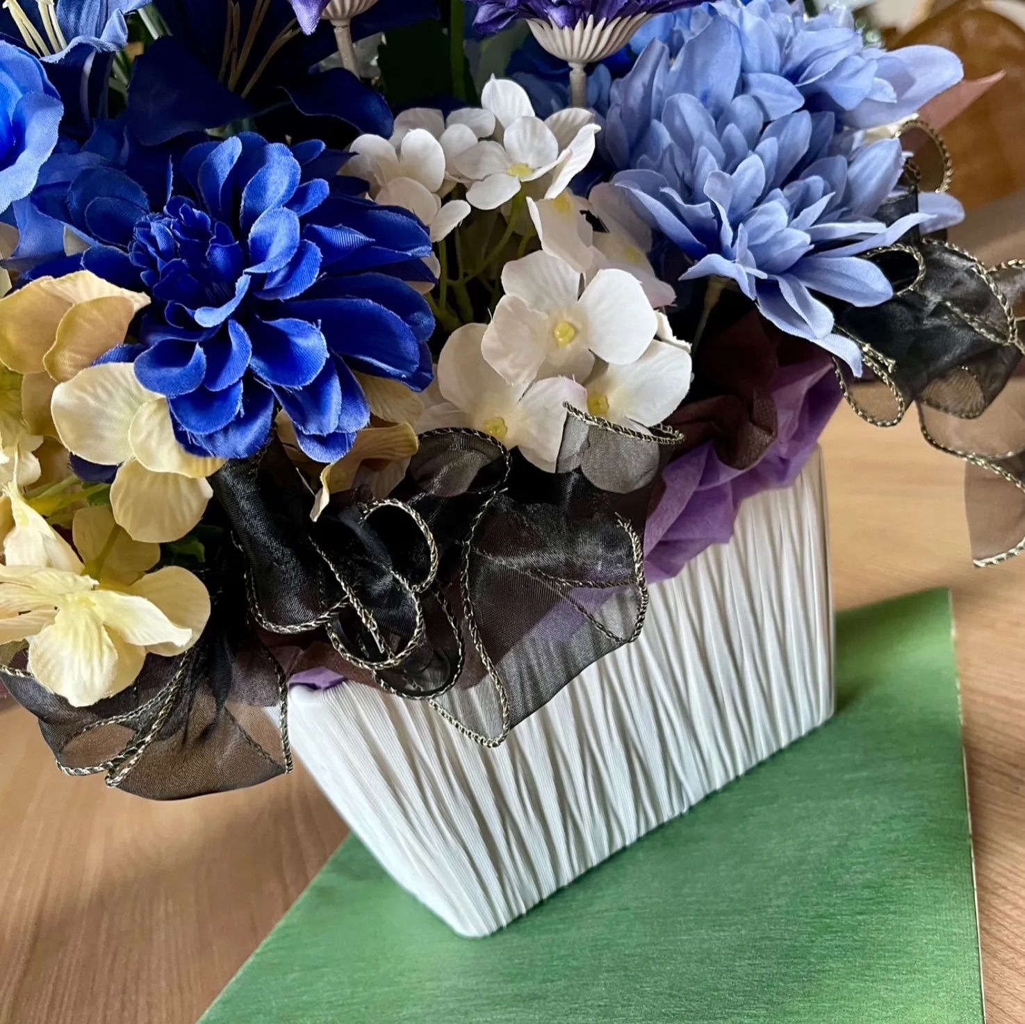 豪華お供えアレンジ＊アーティシャルフラワー