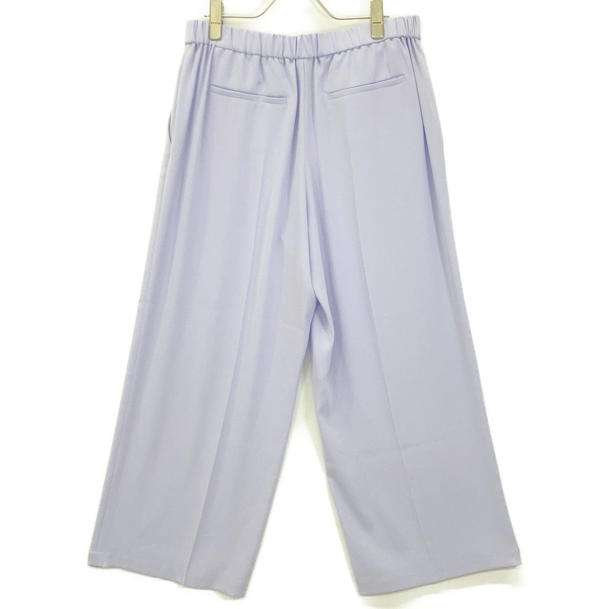 Theory セオリー 24SS 01-4206409 ﾊﾟｰﾌﾟﾙ ﾊﾟｳﾀﾞｰｸﾚｰﾌﾟ ﾘﾗｯｸｽｽﾄﾚｰﾄﾊﾟﾝﾂ 8 DECORATOM_COM_BR