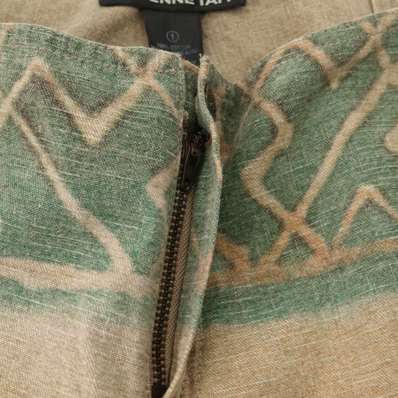 VIVIENNE TAM ヴィヴィアンタム 通年 和風 絵画 転写 総柄 パンツ Sz.1  