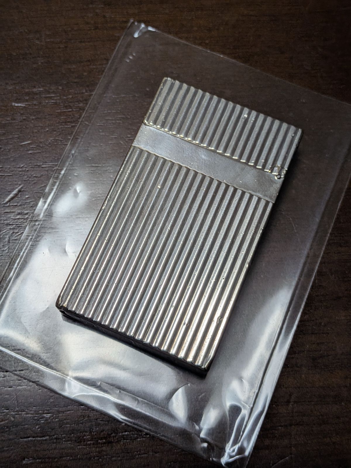 Moshimoshiさん専用S.T. Dupont シルバーライター　デュポン S.T. Dupont デュポン ライター シルバー色 使用可能