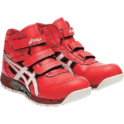 【新品・2営業日で発送】ASICS アシックス アシックス ウィンジョブCP308 AC クラシックレッド×ホワイト 27.5cm (1271A055.60027.5 1393)