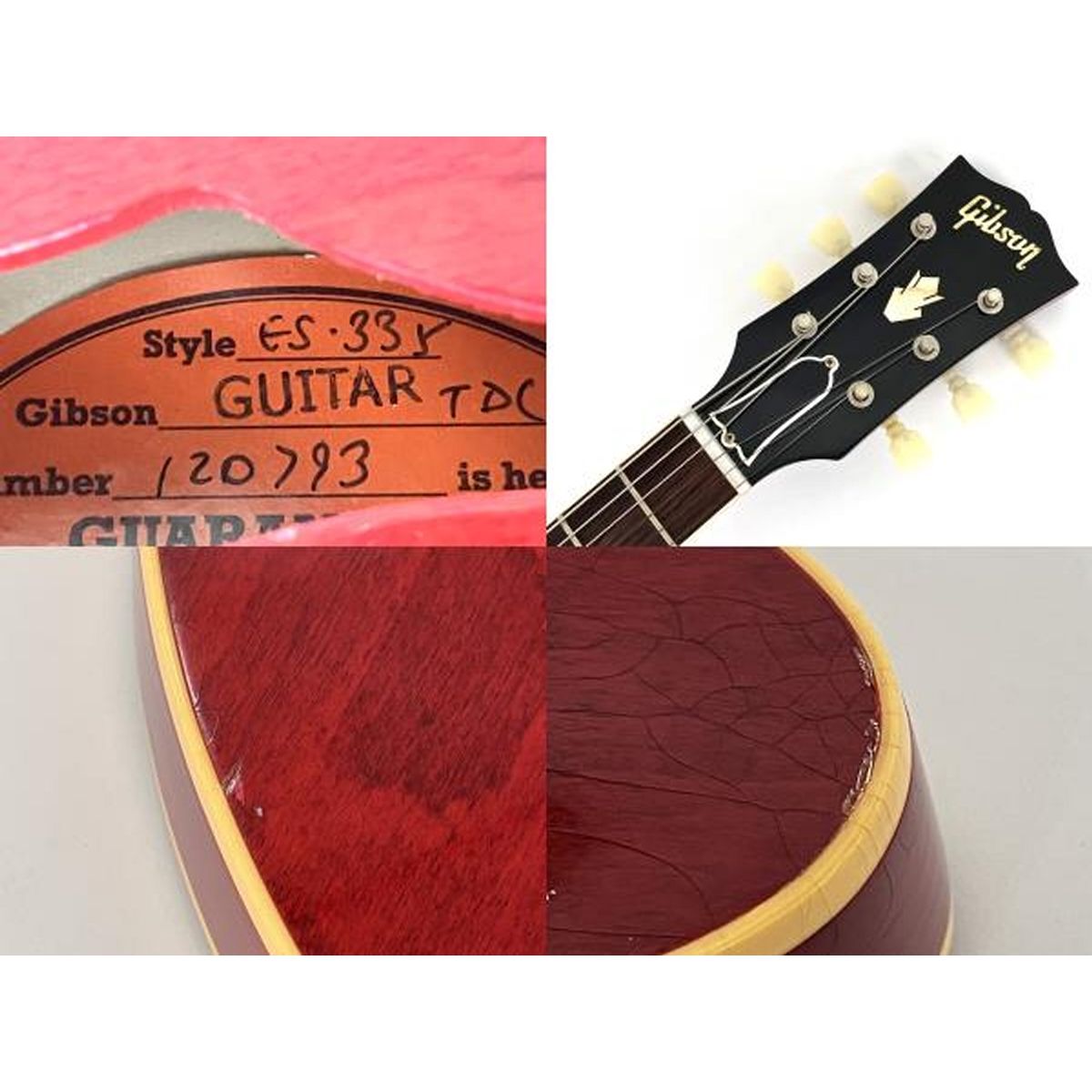 Gibson Gibson ES-335 1964 Ultra Light Aged セミアコ ケース付  良好 Y8890806