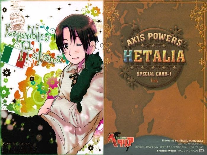 初版•ハガキ付き】別冊ヘタリア Axis Powers - メルカリ